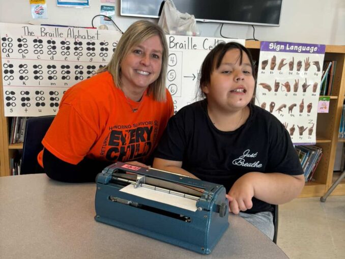 A.A. Wright Public School Champions Inclusion Through Student-Led Braille Club