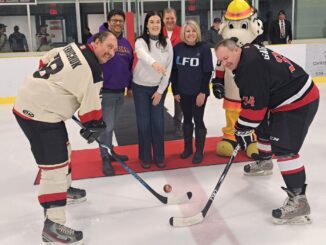 Firefighters Hit the Ice to Support Erie Shores Health Care
